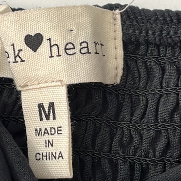 DEREK HEART Solid Black Yummy Foam Cup A-Line Mini Dress Women’s M NWT - Picture 8 of 9